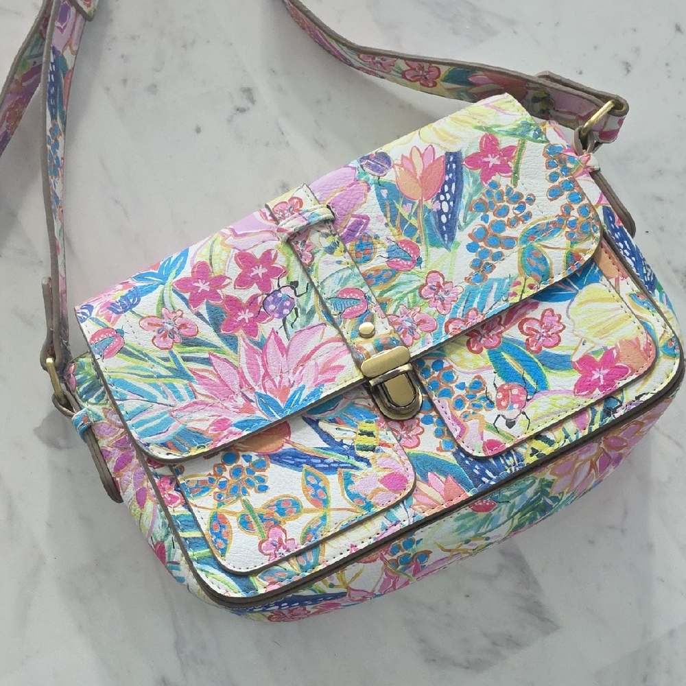 Floral Crossbody Bag - Picture 2 of 9